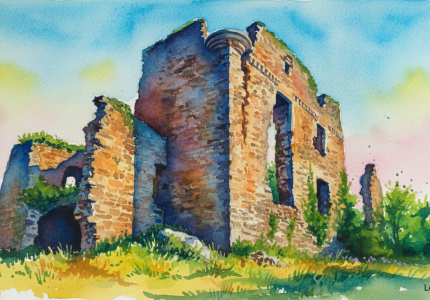 CHÂTEAU DE COUSTAUSSA (Katharerburg)