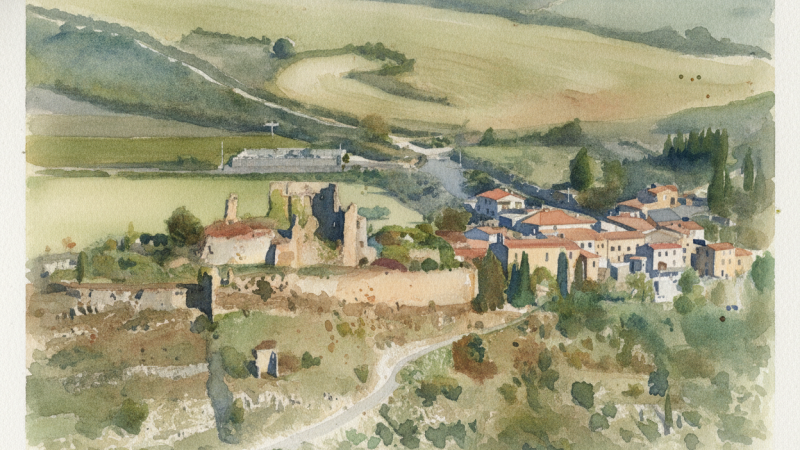 CHÂTEAU DE COUSTAUSSA (Katharerburg)